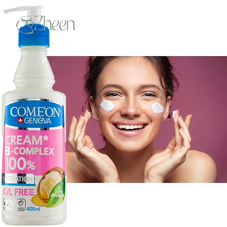 کرم مرطوب کننده کامان مدل B Complex Max مناسب پوست چرب حجم 200 میل